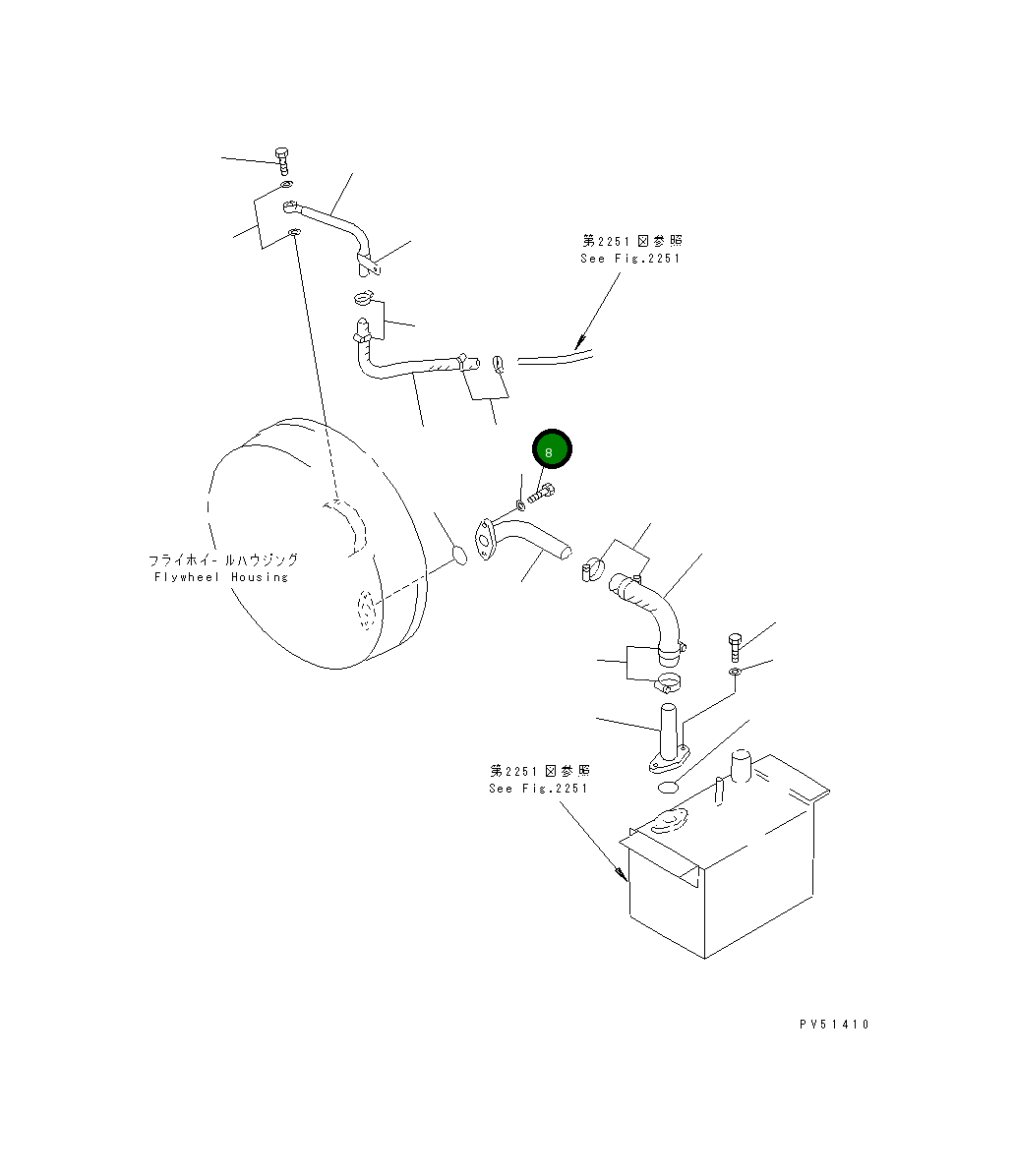 Болт 01010-51030 Komatsu