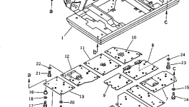Крышка 201-54-62770 Komatsu