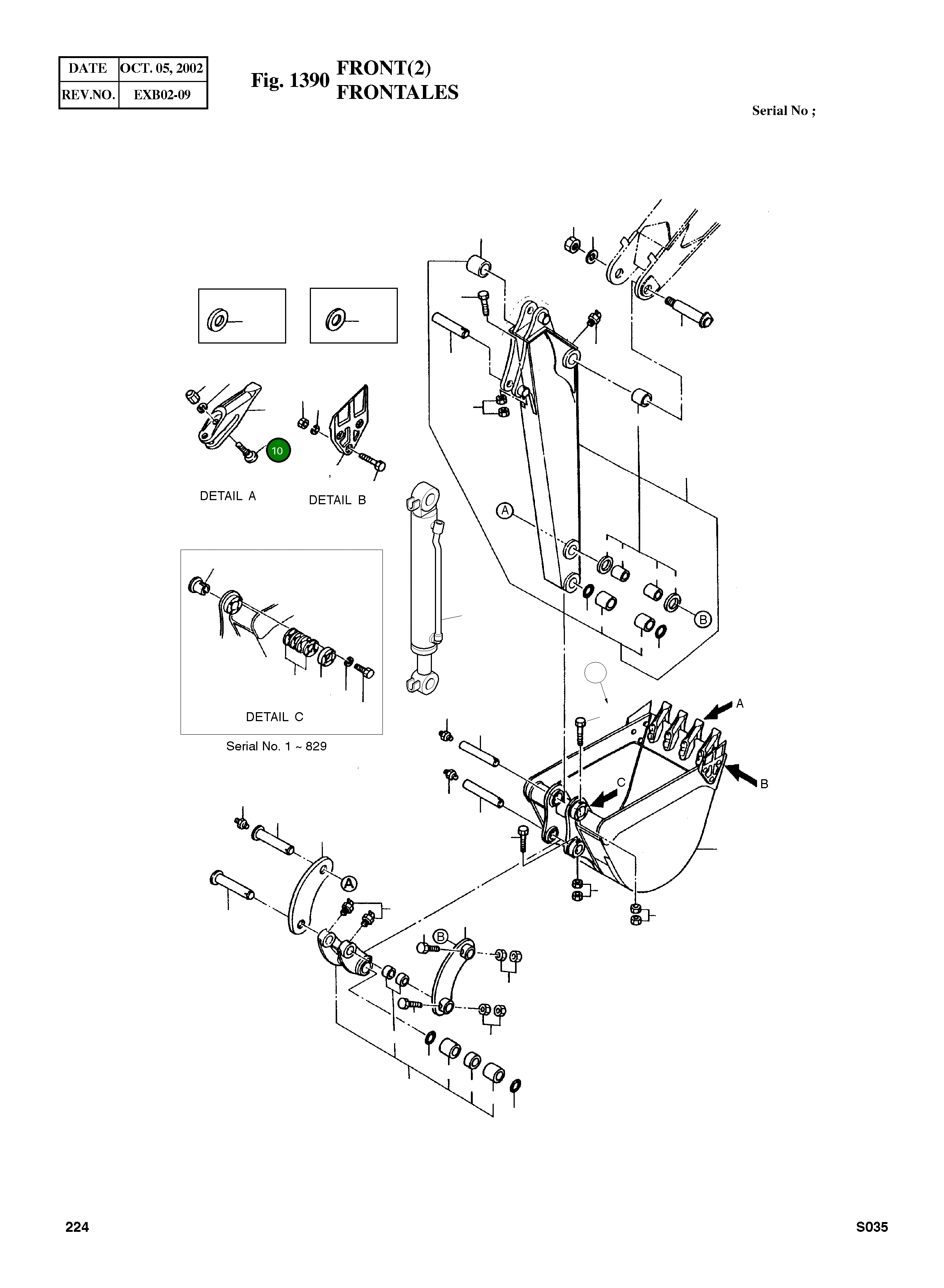 Болт 2120-2124 Komatsu