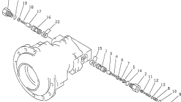 Комплект уплотнений TZ907S9000-00 Komatsu