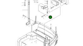 Крышка 22F-06-31650 Komatsu
