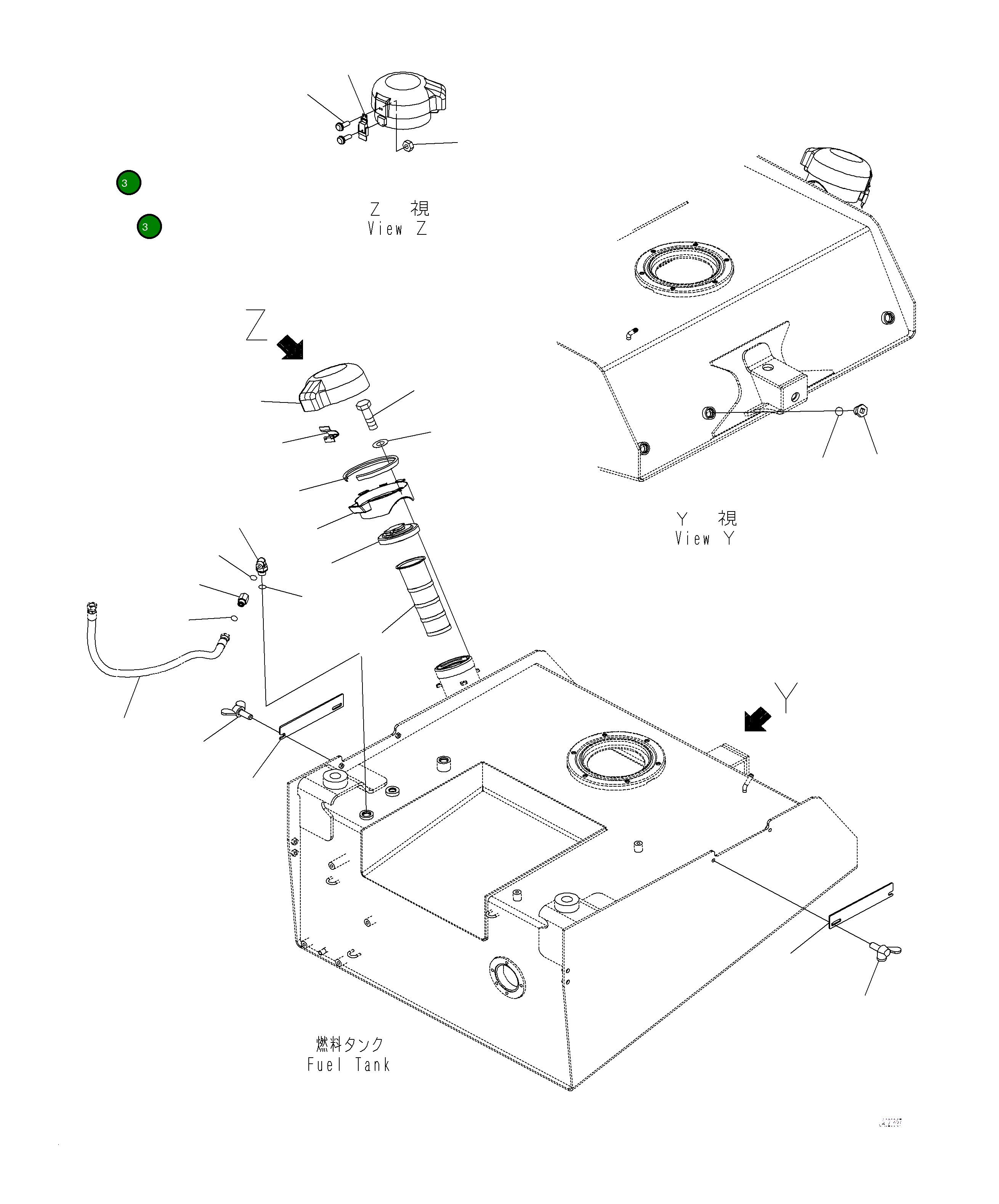 Крышка 421-04-61161  Komatsu
