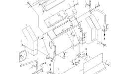 Крышка 262-54-73170 Komatsu