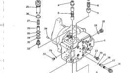 Кольцо уплотнительное (O-Ring) 07002-13024 Komatsu