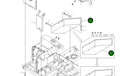 Крышка 13S-54-11145 Komatsu
