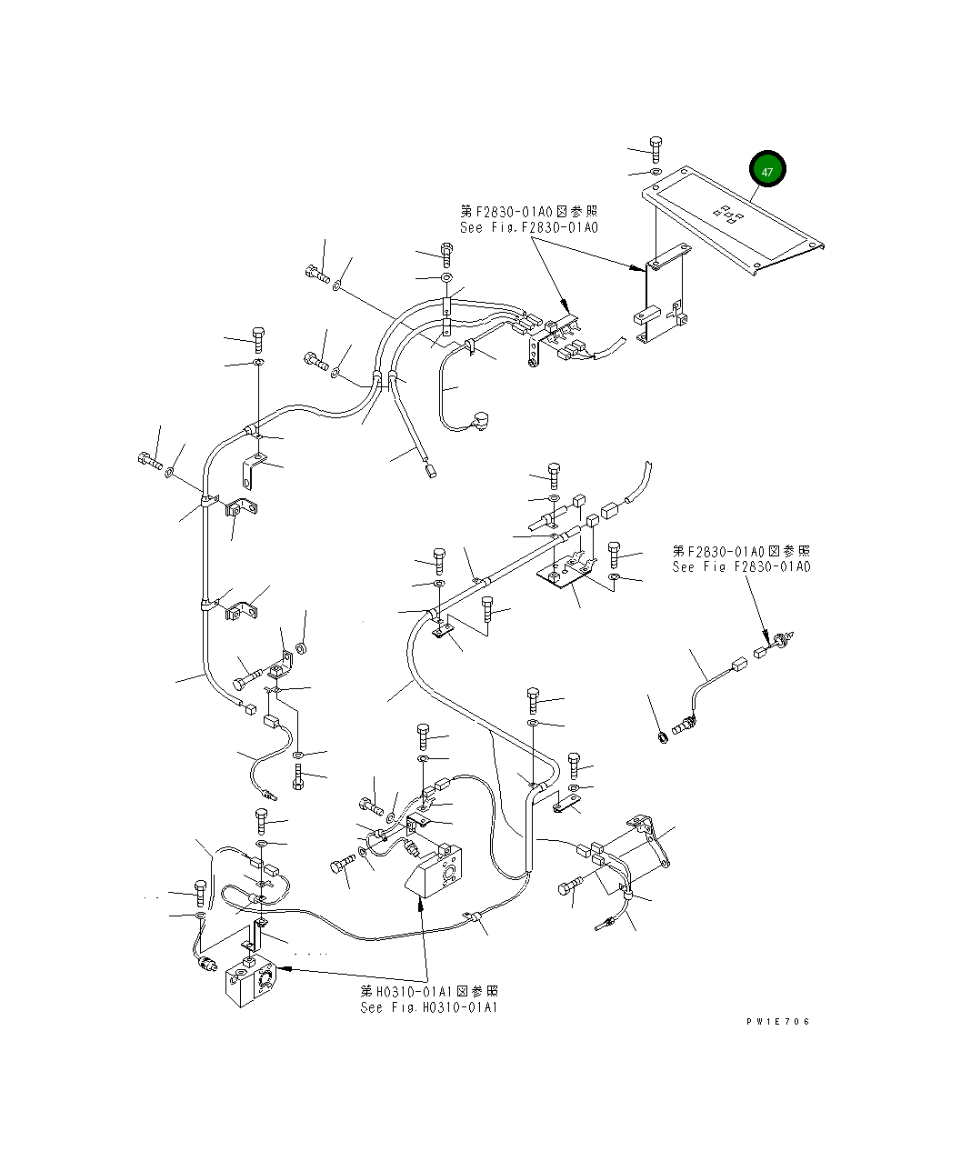 Крышка 19M-06-32910 Komatsu