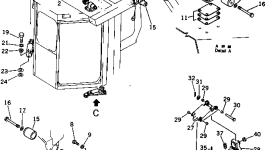 Кронштейн 198-911-2610 Komatsu