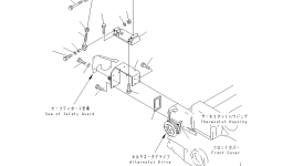Крышка 6215-81-6160 Komatsu
