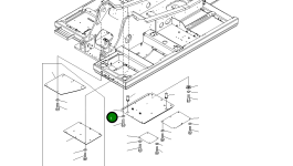 Крышка 206-54-72170 Komatsu
