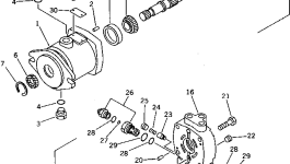 Кольцо уплотнительное (O-Ring) STDW0002B-008 Komatsu