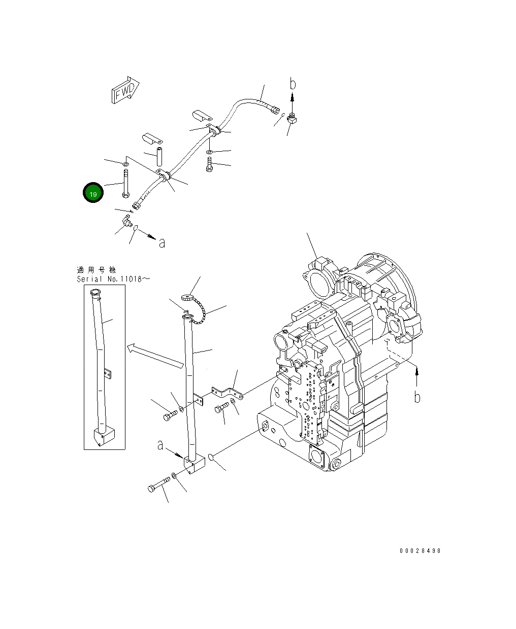 Болт 01011-81040 Komatsu