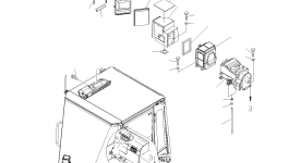 Крышка 418-07-33473 Komatsu