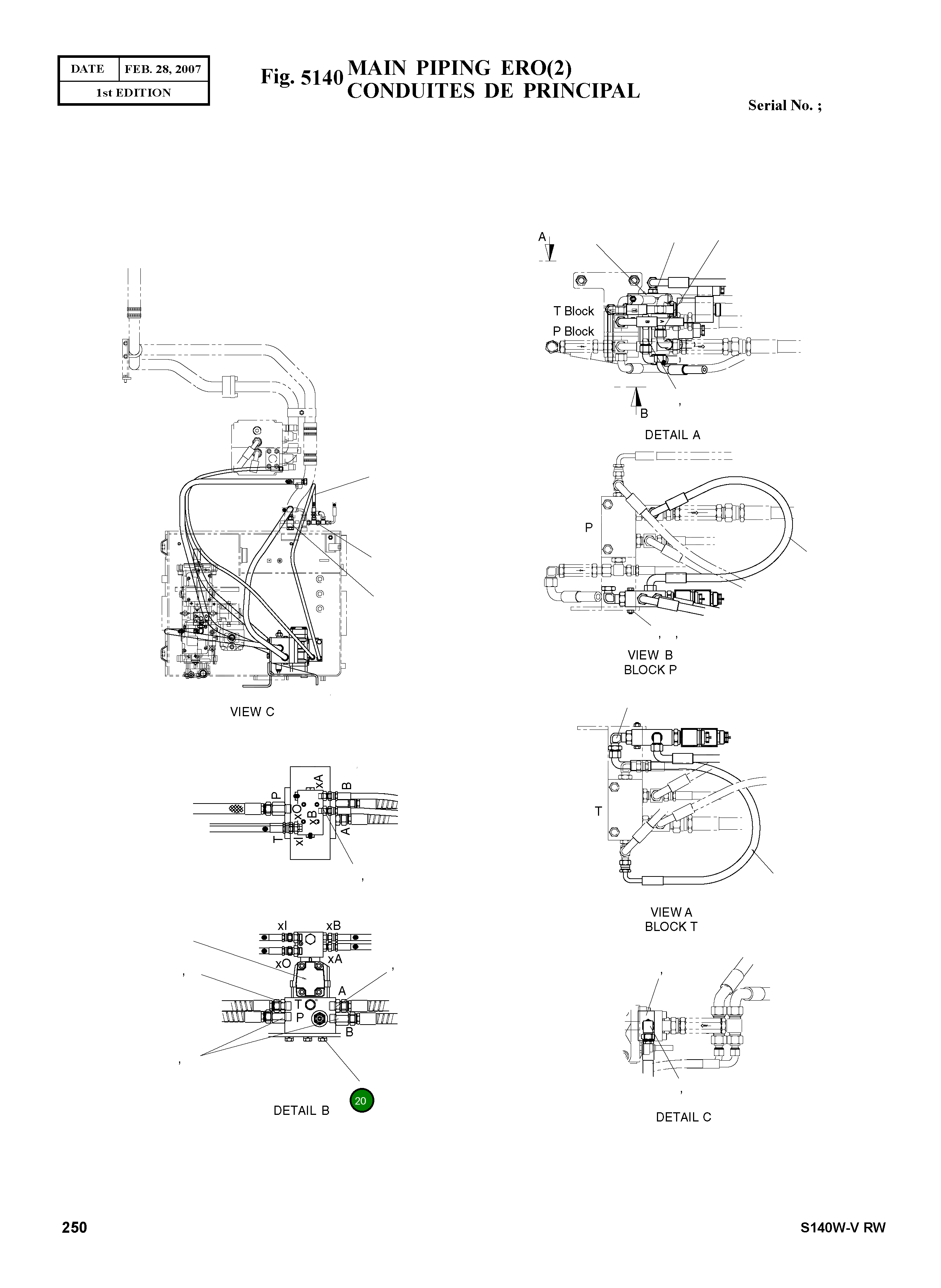 Болт S0515256 Komatsu