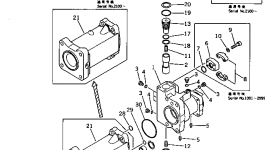 Корпус 2923-01-1121 Komatsu