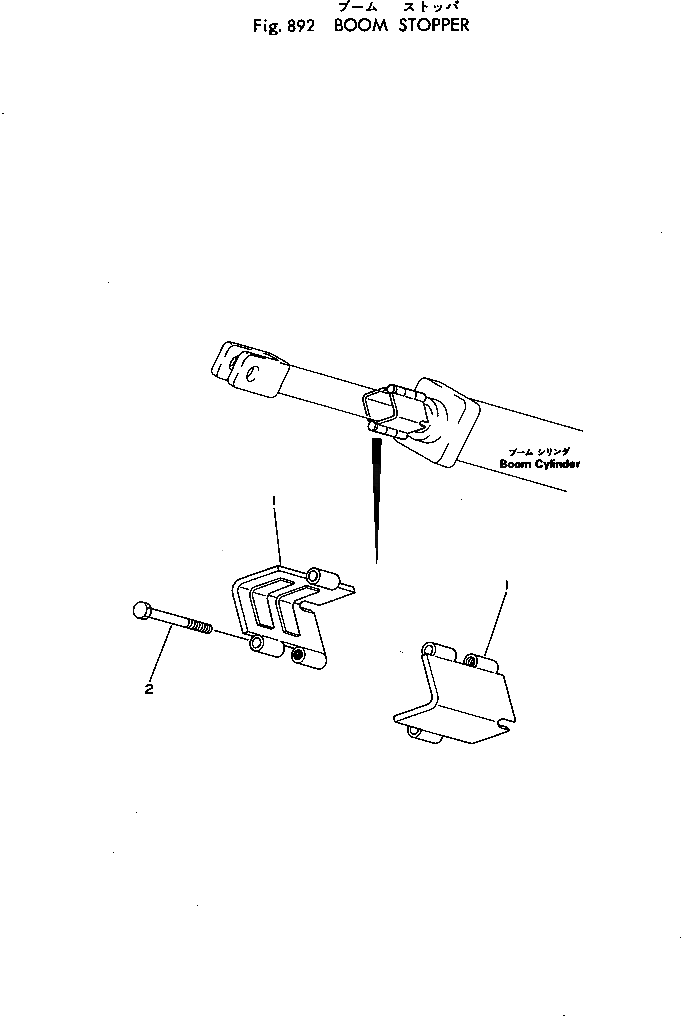 Болт 382-025293-1 Komatsu