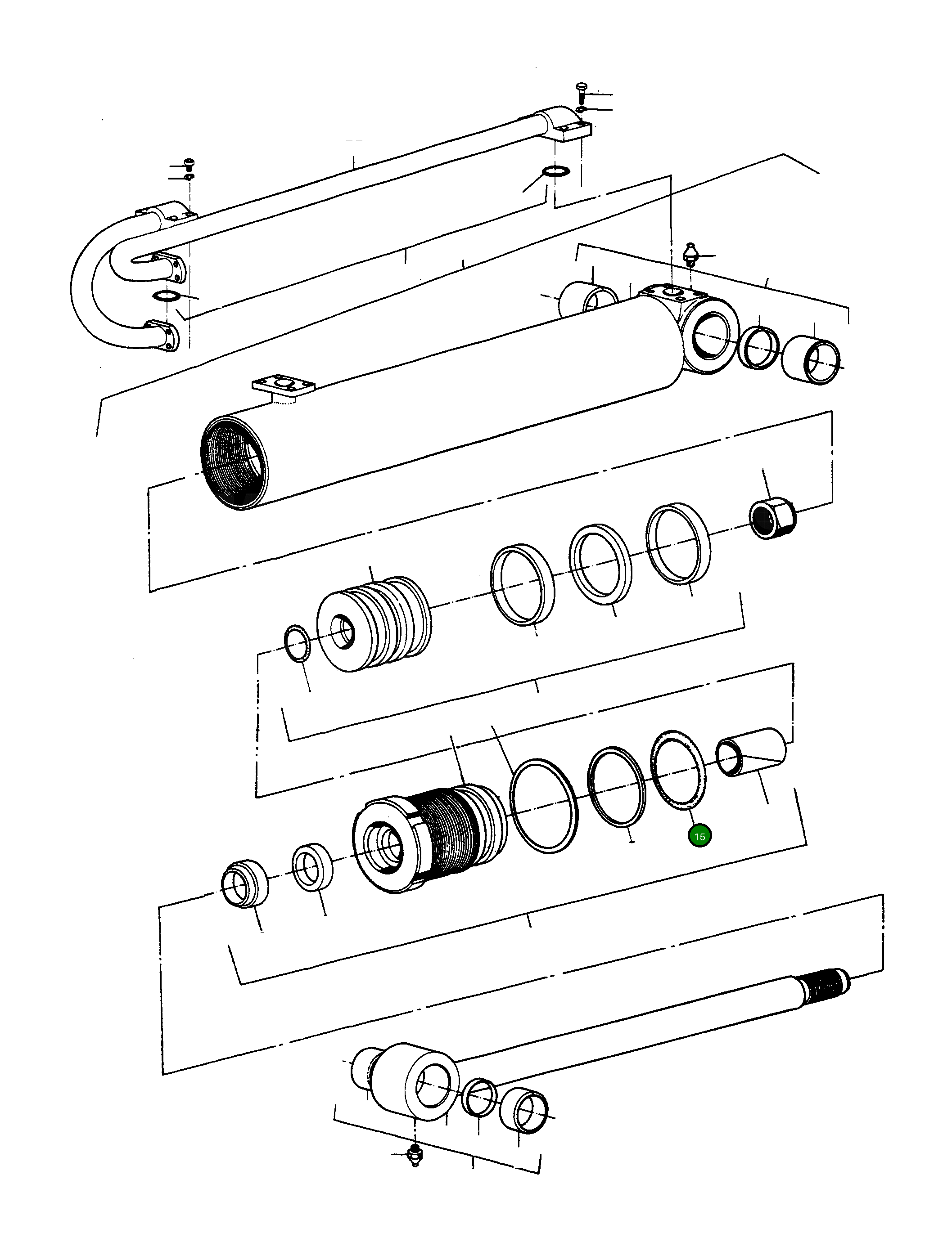 Кольцо уплотнительное (O-Ring) 359215X1 Komatsu