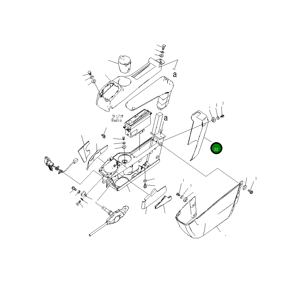 Крышка 20Y-43-41451 Komatsu