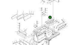 Крышка 17A-54-25660 Komatsu
