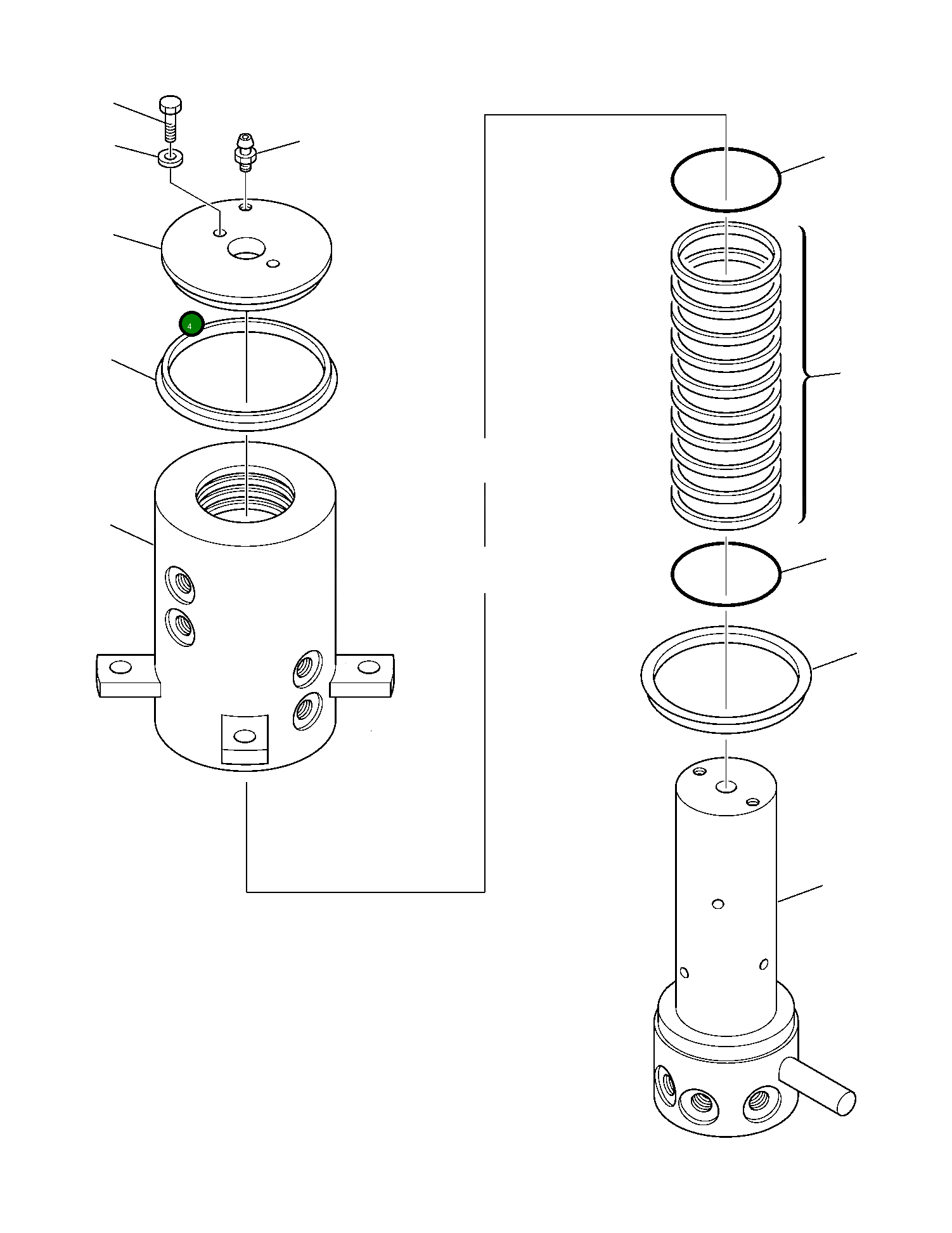 Крышка 21D-60-14130 Komatsu