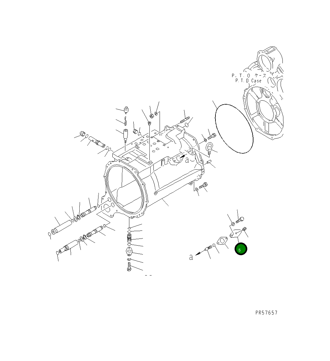 Крышка 23B-15-11620 Komatsu