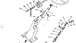 Кронштейн 562-88-11310 Komatsu