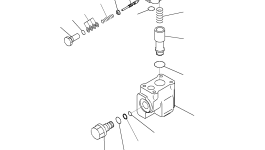 Болт 702-21-36310 Komatsu