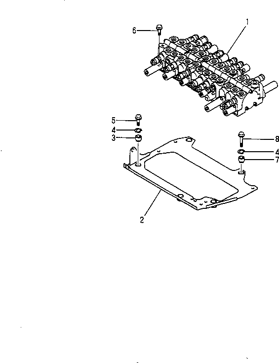Болт YM26106-100552 Komatsu
