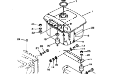 Фильтр 2691-7-16930 Komatsu