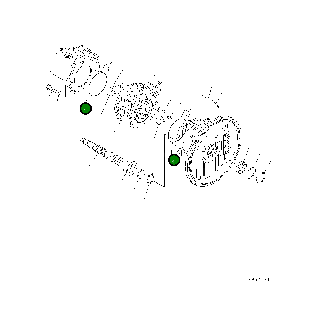 Кольцо уплотнительное (O-Ring) 07000-A5180 Komatsu