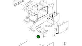 Крышка 273-54-69251 Komatsu