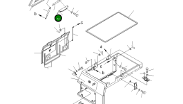 Крышка 10S-54-25880 Komatsu