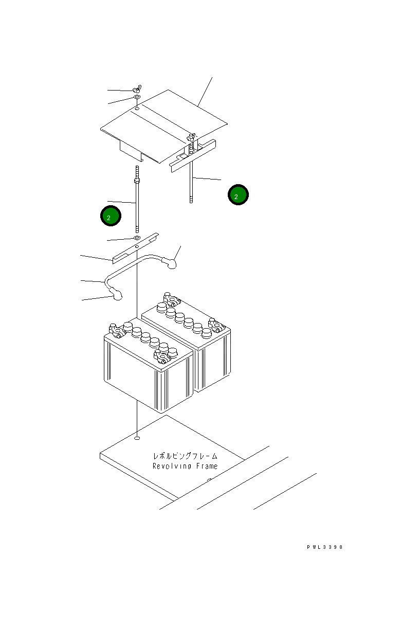Болт 203-06-51131 Komatsu