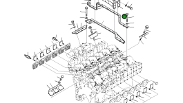 Крышка 6219-11-9230 Komatsu