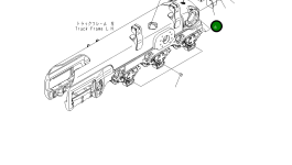 Крышка 17A-30-48950 Komatsu