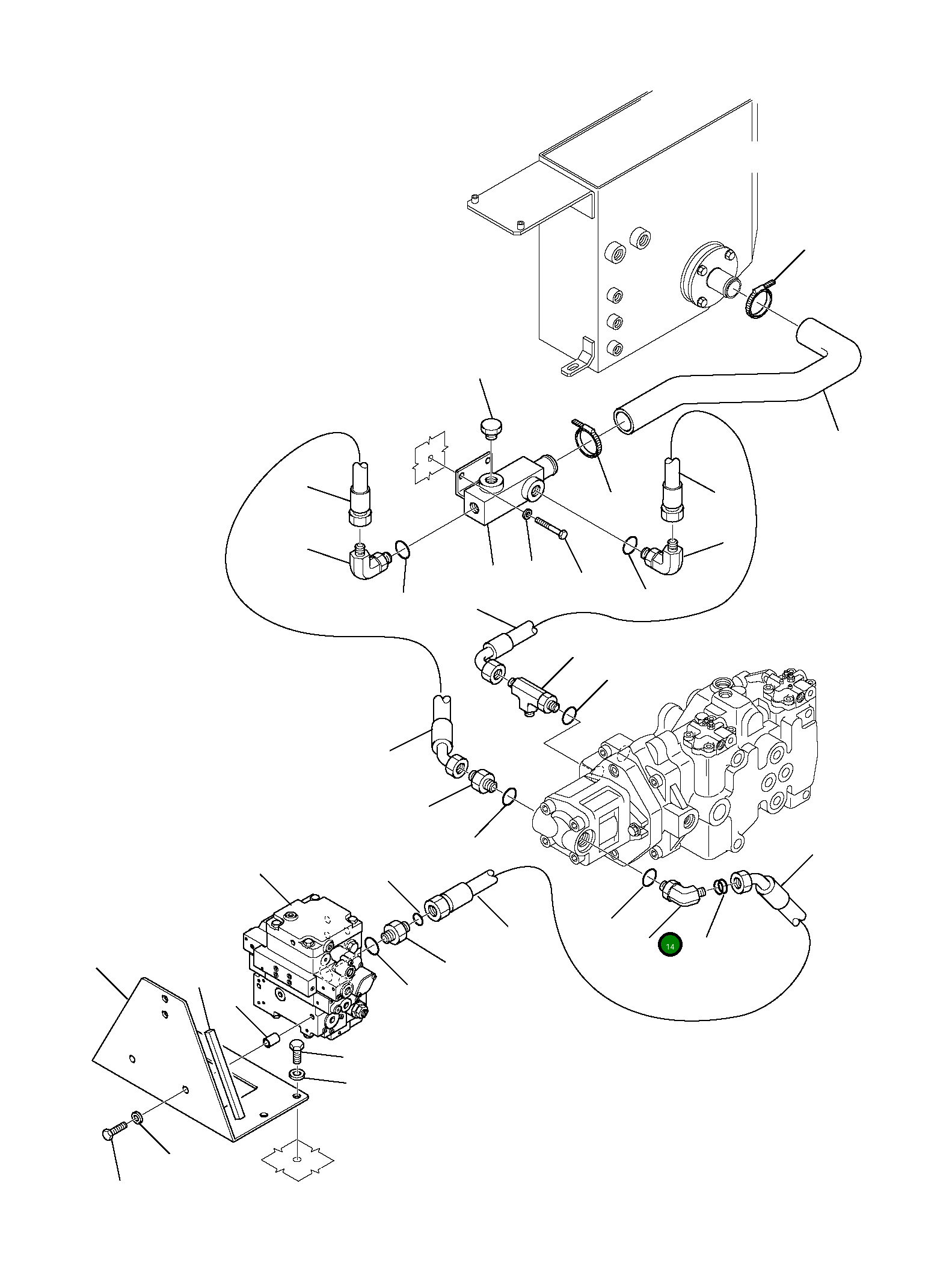 Кольцо уплотнительное (O-Ring) 855670017 Komatsu