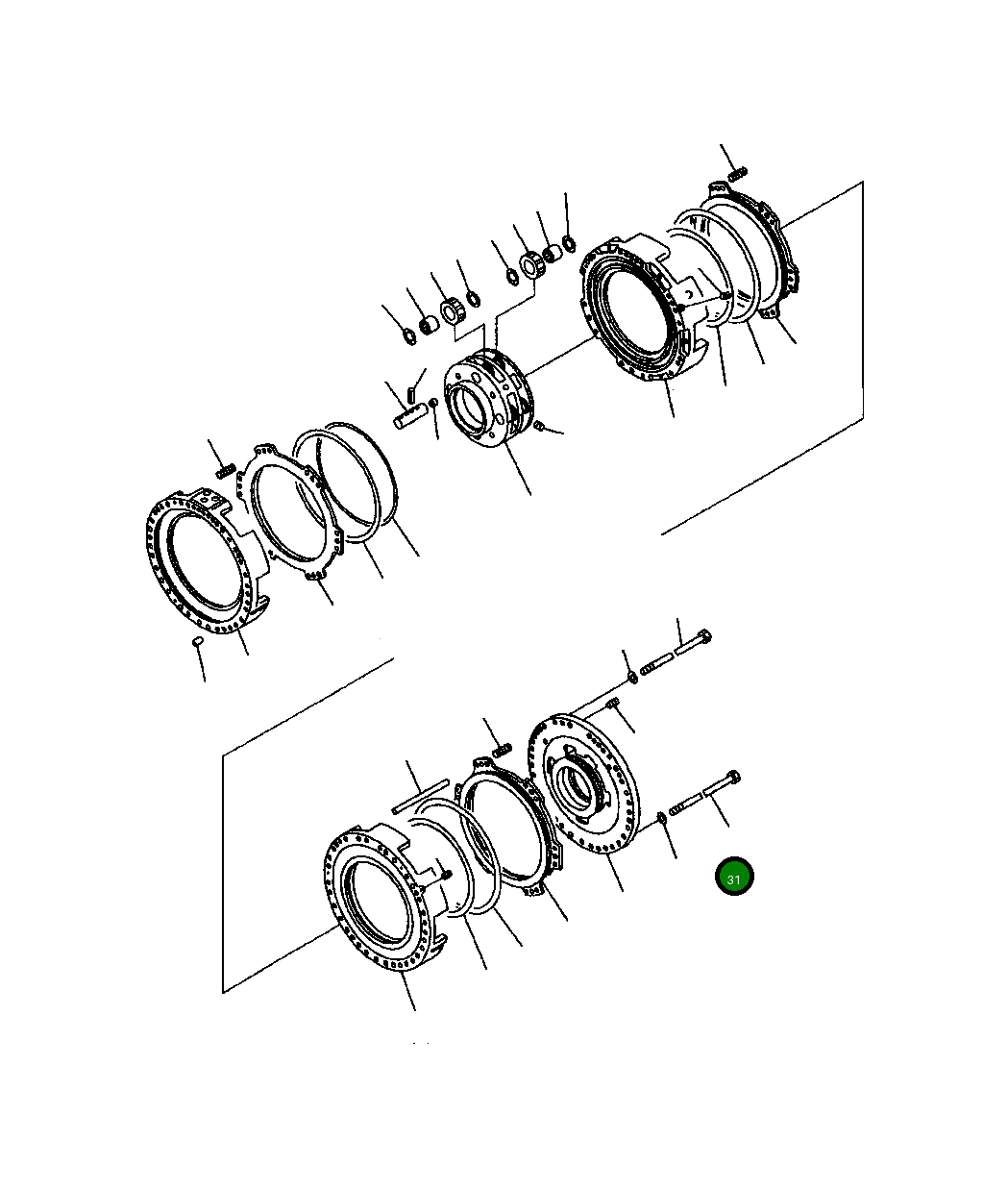 Болт 428-15-11250 Komatsu