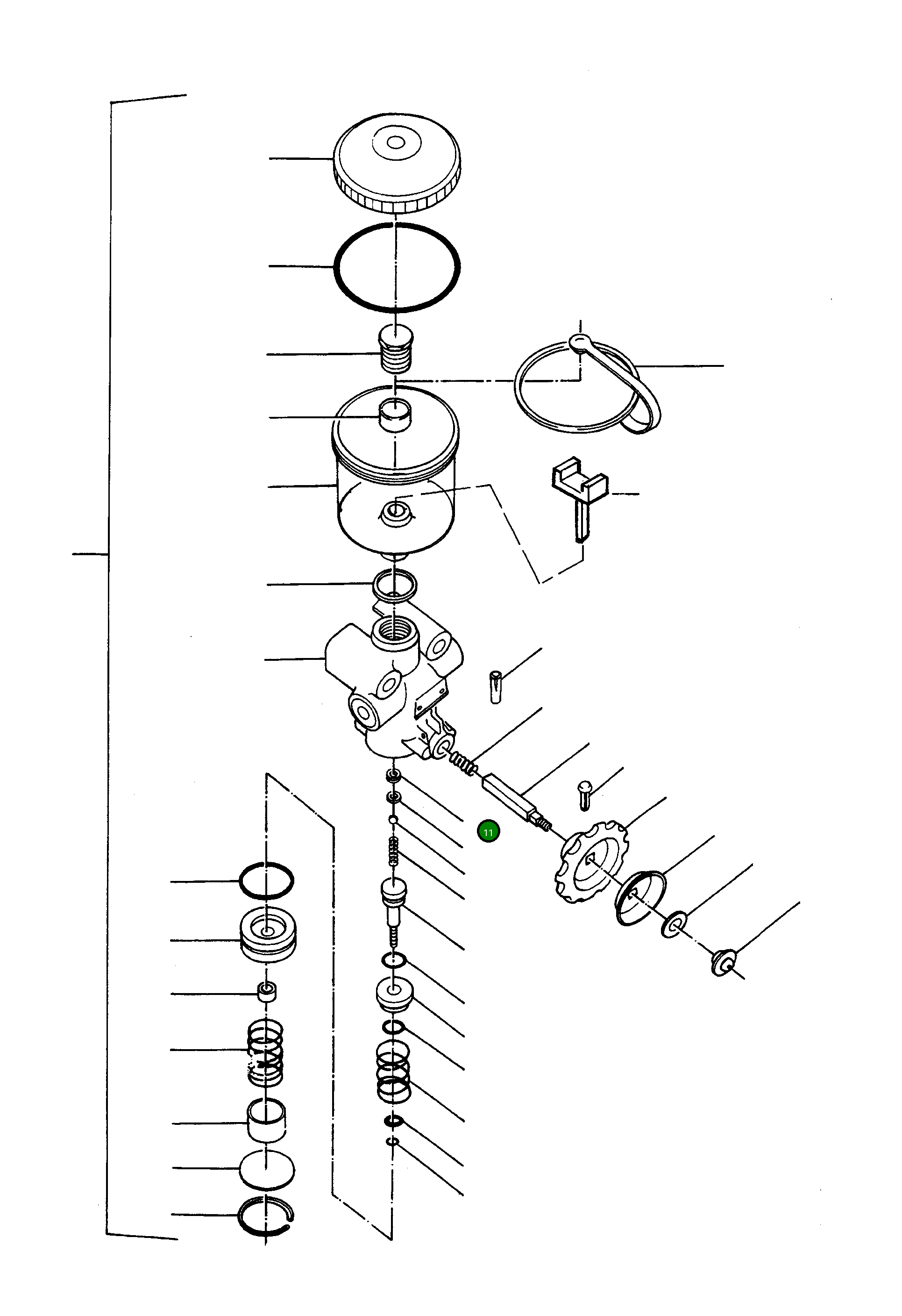 Кольцо 2961897M1  Komatsu
