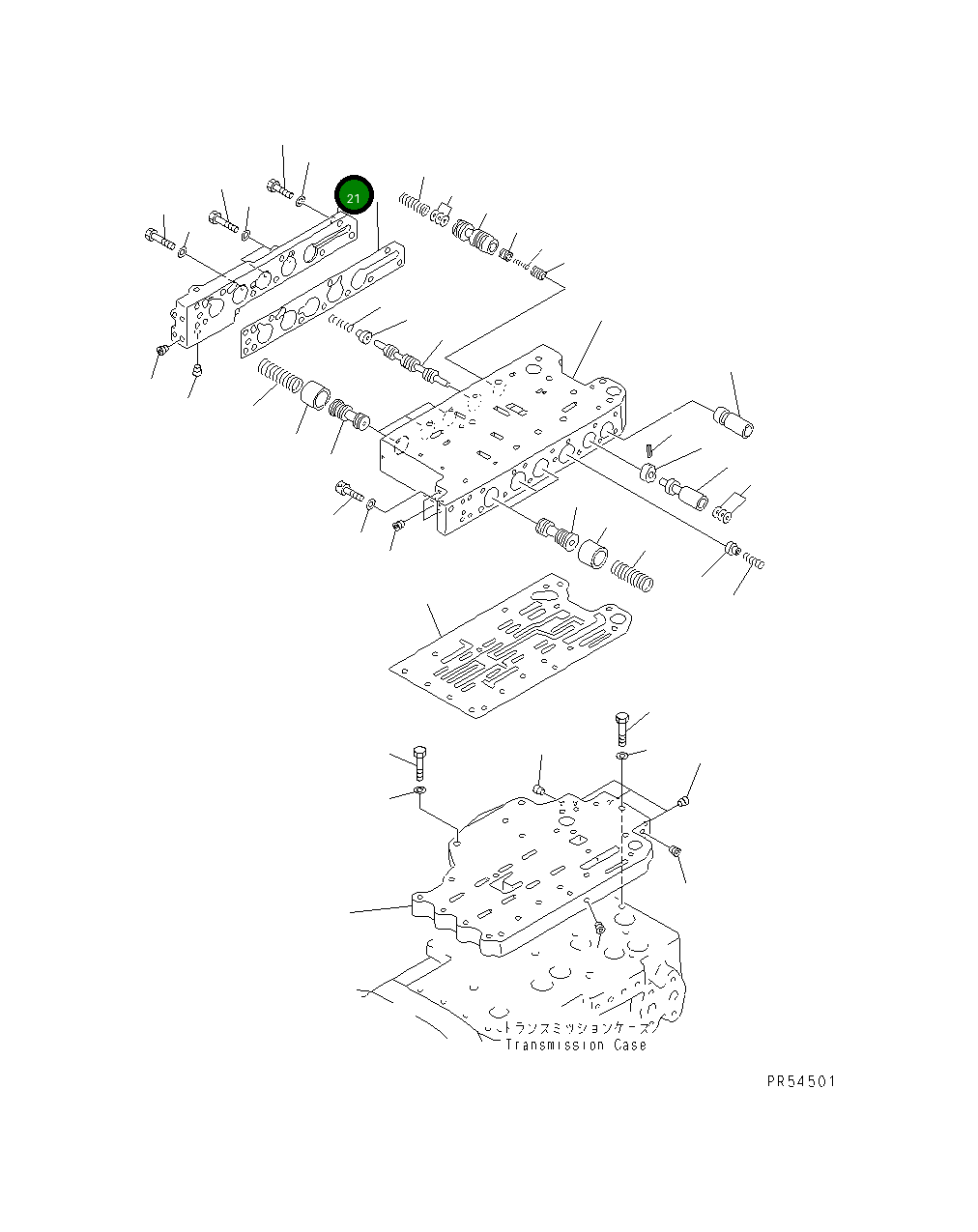 Крышка 235-15-15950 Komatsu