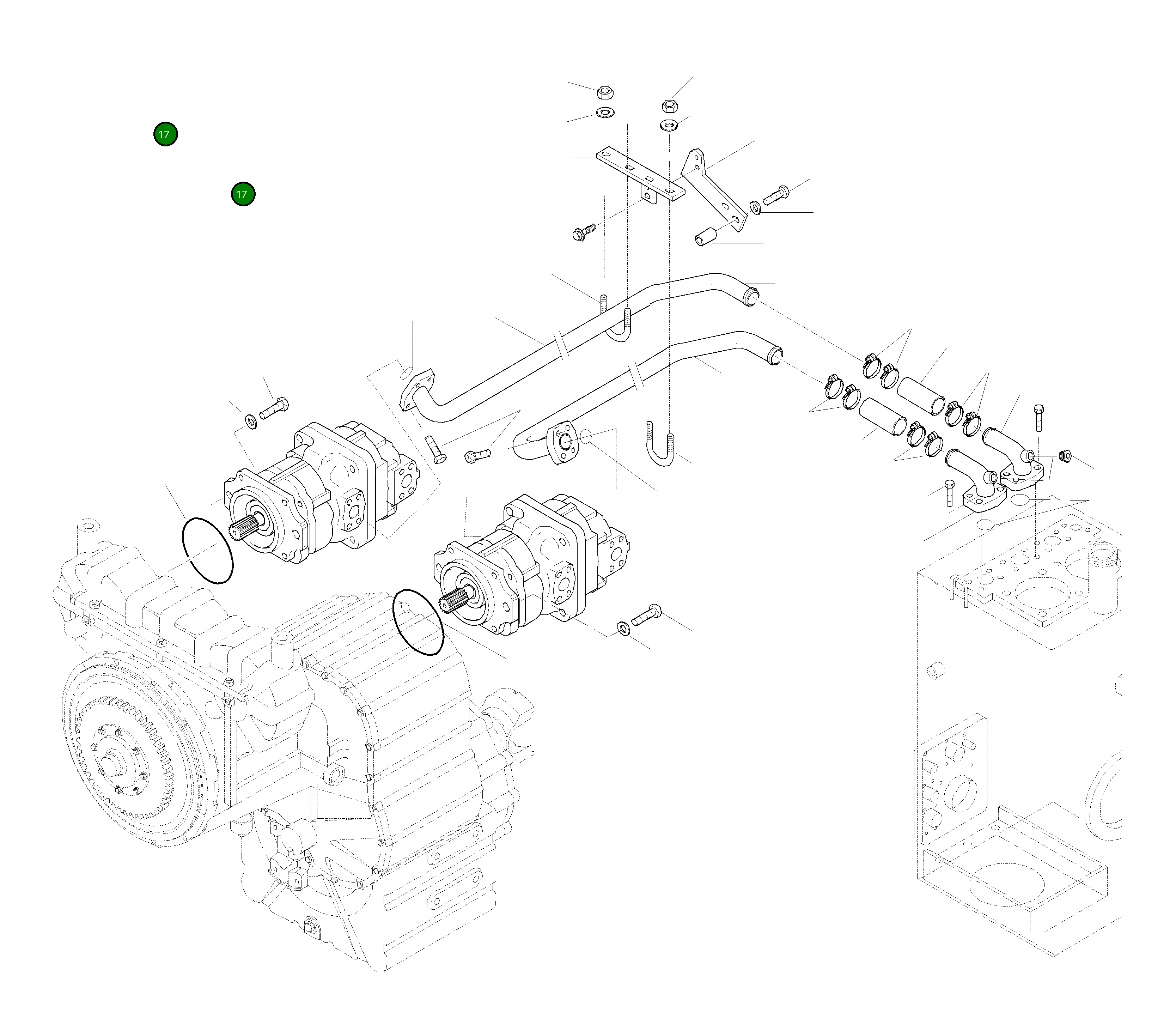 Кольцо уплотнительное (O-Ring) 419-09-H2170 Komatsu