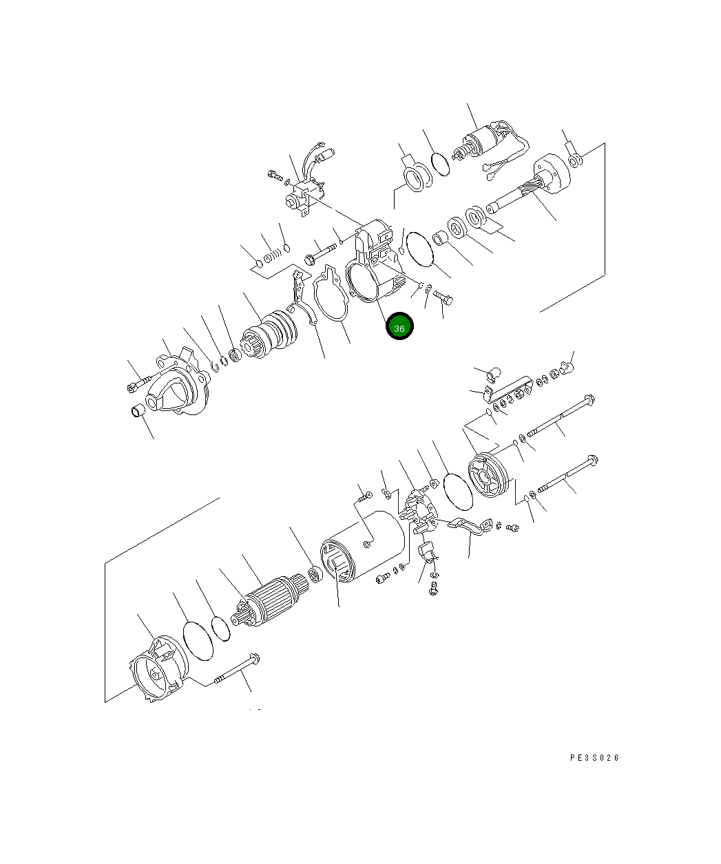 Кольцо уплотнительное (O-Ring) SD6414-042-40  Komatsu