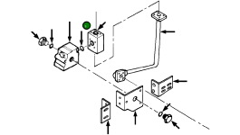 Кольцо уплотнительное (O-Ring) 22 240 R1 Komatsu