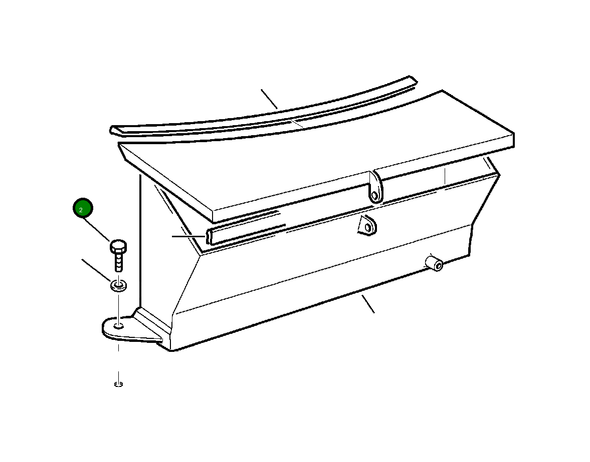 Болт 801015106 Komatsu