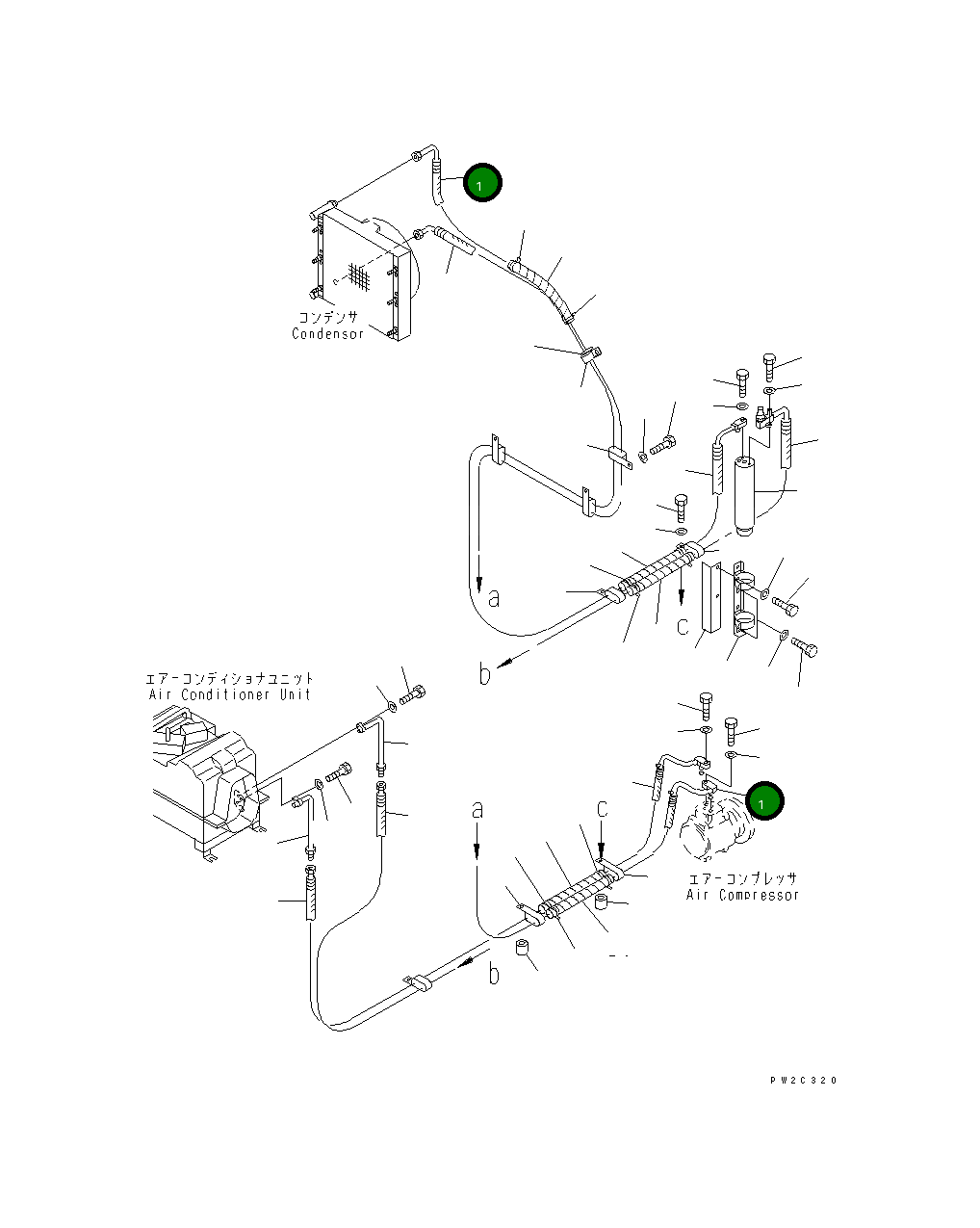 Кольцо уплотнительное (O-Ring) 23D-809-2830 Komatsu