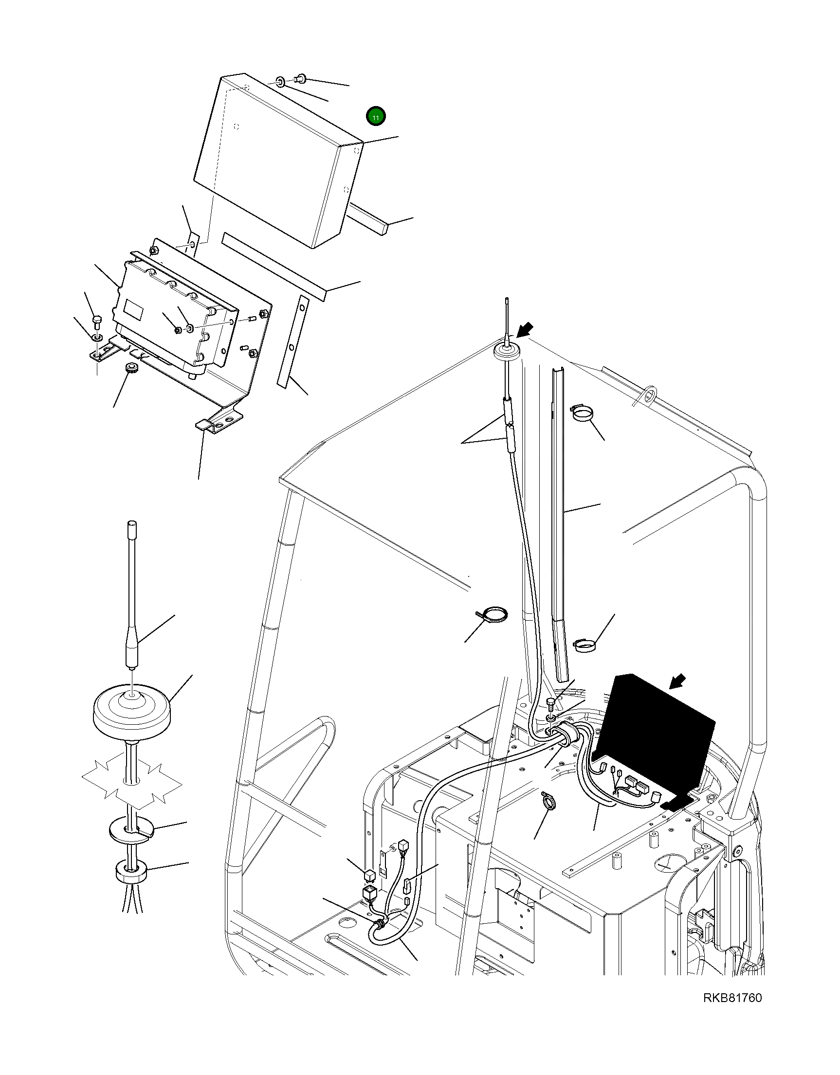 Болт 37A-09-1W071 Komatsu