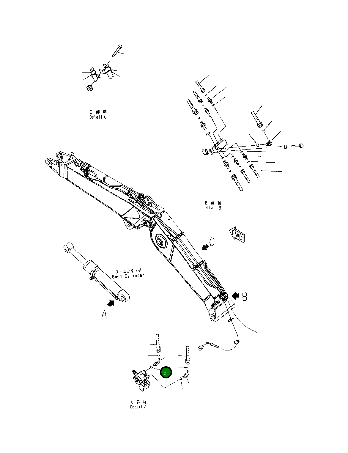 Кольцо уплотнительное (O-Ring) 0700212034 Komatsu