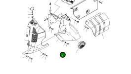 Крышка 2A5-53-11532  Komatsu