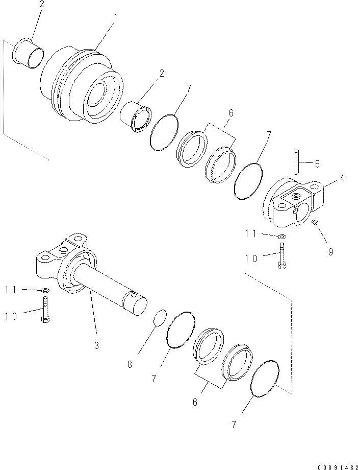 Кольцо уплотнительное (O-Ring) 07000-12035 Komatsu