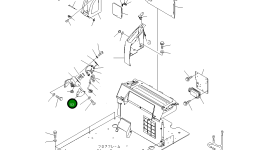 Крышка 22B-54-26350 Komatsu