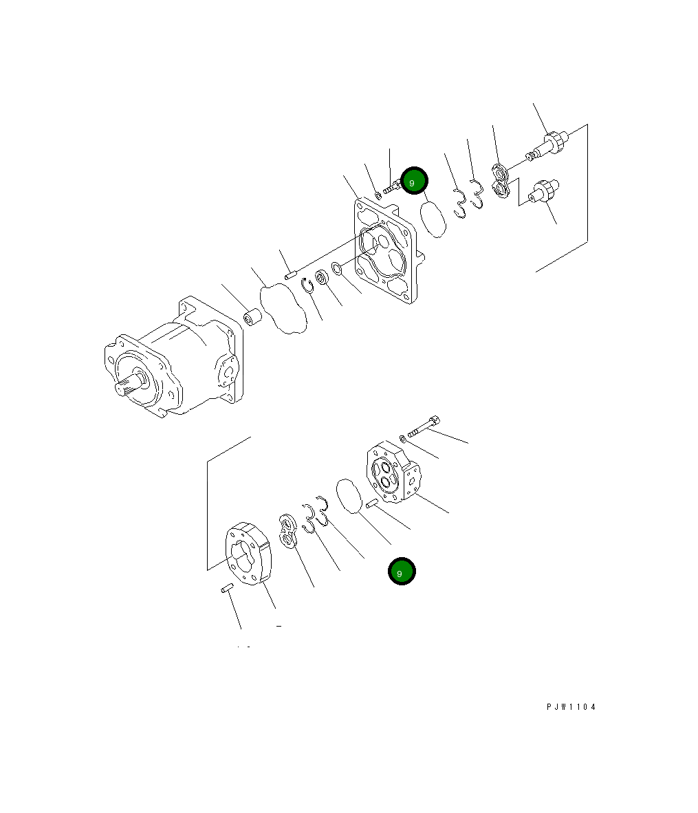 Кольцо уплотнительное (O-Ring) 705-67-01381 Komatsu