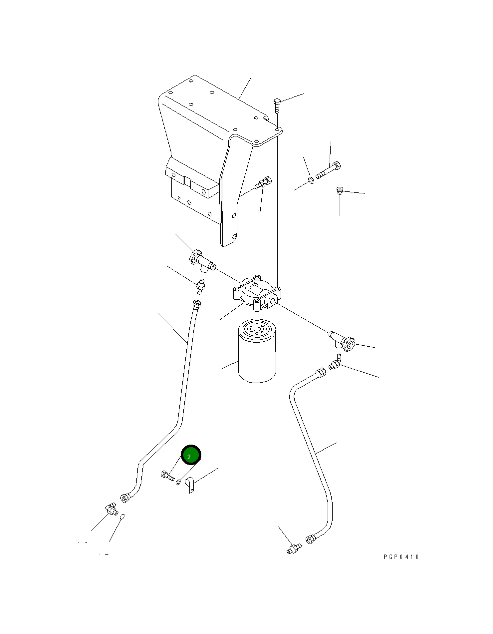 Болт CUS-171-A  Komatsu